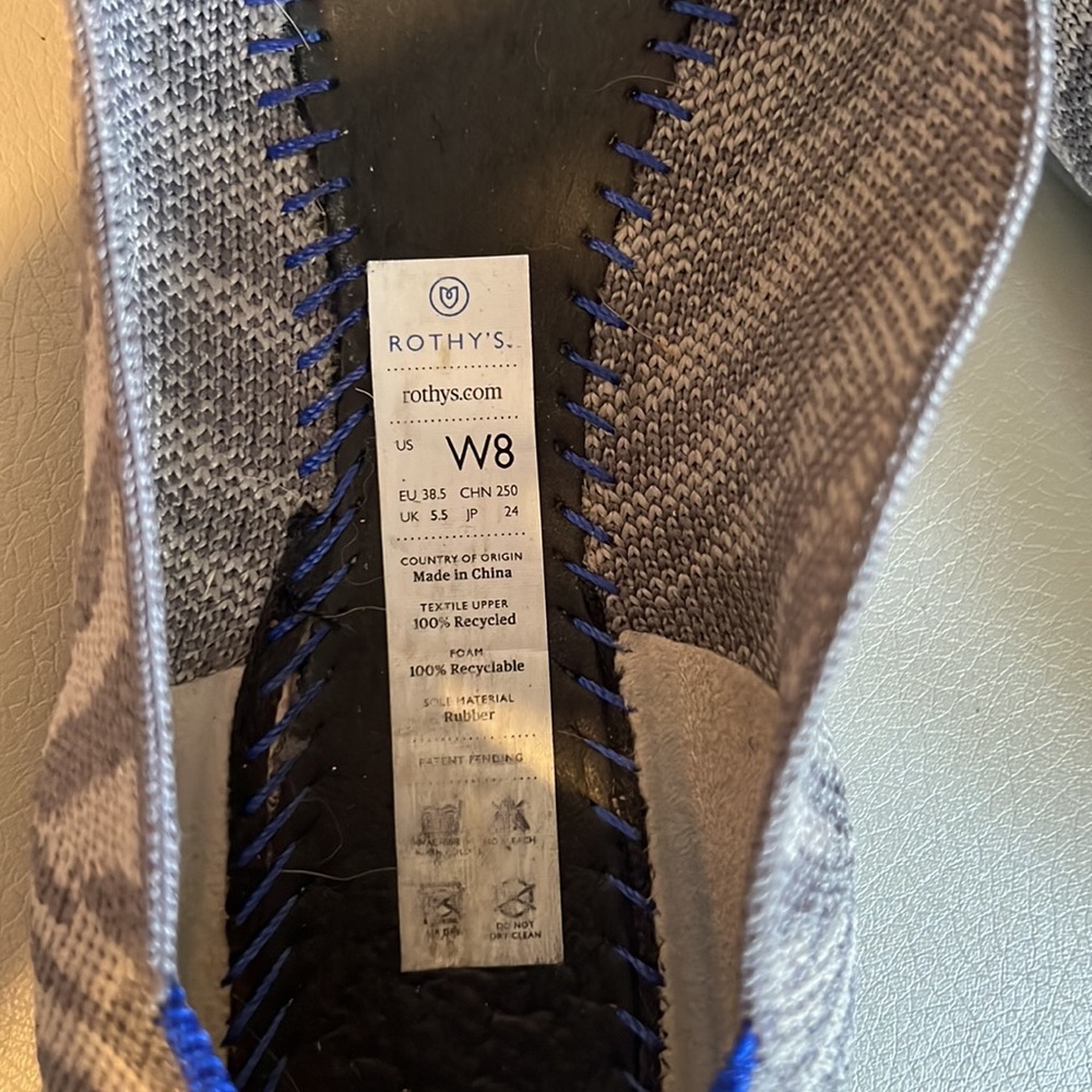 Rothy’s Point Toe Zebra Print (Retired) - image 4